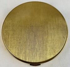 Emrich Made in Germany Lg Goldtone Compact Mercedes Benz Emblem on Reverse picture
