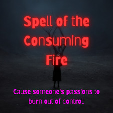 Spell of the Consuming Fire - Powerful Black Magic Hex to Make Passions Burn Out picture