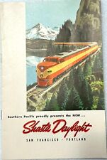 Rare Vintage 1949 Southern Pacific Railroad Shasta Daylight Route Booklet - NICE picture