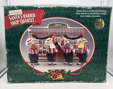 Vintage Mr. Christmas Santa’s Barber Shop Quartet Holiday Display Original 1999 picture