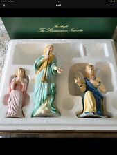 1991 Lenox Renaissance Christmas Nativity Angels In Adoration w/ Original Box picture