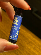 Rare Vintage Guerlain Travel Sz Cobalt Blue Perfume Bottle Only L' Heure Bleue picture