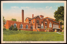 Vintage Postcard 1923 Des Moines Womens Club-Hoyt Sherman Place, Des Moines, IA picture
