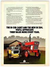 1980s International Harvester Tractors Original Ad (11 x 8.5)  Advertisement picture