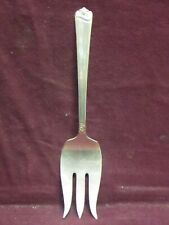 HOLMES & EDWARDS Silverplate 1954 BRIGHT FUTURE COLD MEAT FORK 9
