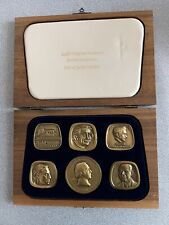 First 6 Jewish Hall of Fame Medals in Presentation Case picture