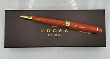 Cross Bailey Light Ballpoint Pen Amber with Gold AT0742-13 NEW In The Box picture
