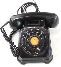 Vintage Stromberg Carlson Black Rotary Telephone Phone picture