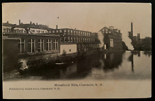 Vintage Postcard 1908 Monadnock Mills, Claremont, New Hampshire (NH) picture