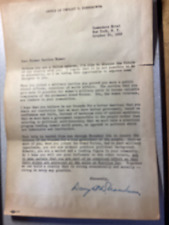 DWIGHT D. EISENHOWER - TYPED LETTER SIGNED 08/20/1952 picture
