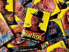 Fright Flicks - Horror Trading Cards (1 Pack) • 1988 Topps picture