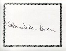 Lilian Jackson Braun Cat Who Mystery Author Rare Signed Autograph Bookplate picture