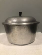 Vintage Rare 10 Quart Hammered Club Aluminum Hammercraft Dutch Oven Pot w/Lid picture