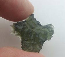 Moldavite  Besednice Certificate of Authenticity  3.15grams/15.75 picture