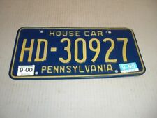 Pennsylvania House Car License Plate HD30927 picture