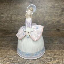 Vintage Lladro Sounds of Spring Belle Figurine Bell #5956 picture