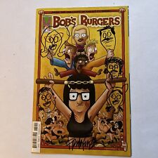 BOB'S BURGERS #13 Vol 2 RARE Signed Remark By Frank Forte Bobs Art VARIANT  NM picture