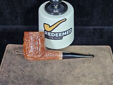 Radice Underwood G Wax-drip Carved Large Billiard Tobacco Smoking Pipe picture