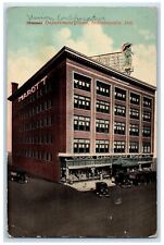 1914 Exterior Marott Department Store Indianapolis Indiana IN Vintage Postcard picture