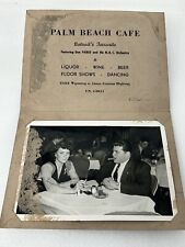 Vintage 5x7 Photo of Dinner w/Man and Woman Smoking Cigar Lucky Strike 1950s/60s picture