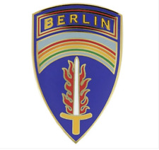 GENUINE U.S. ARMY COMBAT SERVICE IDENTIFICATION BADGE (CSIB): US ARMY BERLIN COM picture