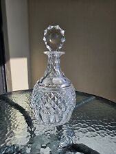 Vintage Crystal Decanter - Excellent Condition, large, cut crystal with stopper picture