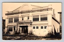 Gaylord MI-Michigan, RPPC Auditorium, Real Photo c1920 Vintage Postcard picture