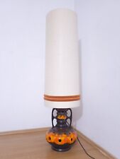 RICHARD ESSIG large fat lava pottery floor lamp vintage mid-century 70s Germany  picture