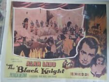 ALAN LADD PATRICIA MEDINA THE BLACK KNIGHT 1954 ORIG LOBBY CARD LC2432 picture