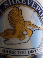 USS SHREVEPORT LPD12 Vintage mug Navy USA ship collectible  No Shore Too Distant picture