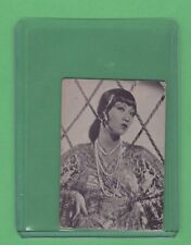 Anna May Wong   1934 Barrenengoa Film Star  Card  Super Rare picture