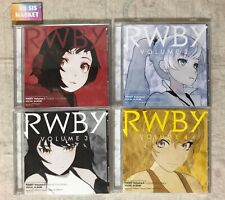 RWBY Volume1-4 Original Soundtrack VOCAL ALBUM Set ‎Warner Bros Used picture