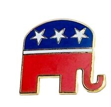 Republican Political Party Pin Lapel Enamel Collectible USA Right Wing picture