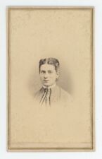 Antique Hand Tinted CDV Circa 1860s  Beautiful Woman Keeler Philadelphia, PA picture