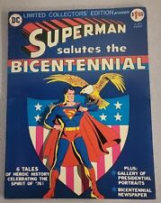 Superman Salutes The Bicentennial C-47 DC Limited Collectors Edition 1976 PICS picture