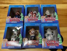 Rudolph The Red-Nosed Reindeer Brass Key Collection Lot Of 6 Christmas picture