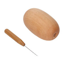 Darning Egg Pressure Relief Socks Sewing Tool With Needle For Clothes Repair NC3 picture