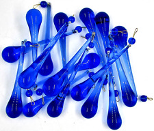Set of 16 NOS Blue Glass 4
