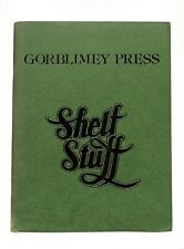 Gorblimey Press Shelf Stuff Barry Smith 1975 First Printing picture