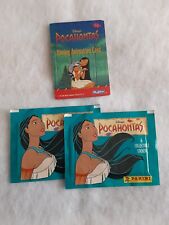Pocahontas Moving Animation Trading Card 1995 - 2 Sealed Packs  Stickers  picture