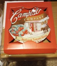 Vtg Heritage village Campbell soup beefsteak tomato soup collector plate 2003 picture