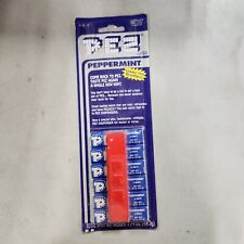 PEZ Mint on Card MOC Retired REGULAR REMAKE PEPPERMINT Red 1995 P2 picture