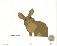 Watership Down 1978 Production Animation Cel Pipkin LJE Seal and COA 058-004 picture