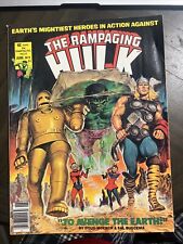 The Rampaging Hulk #9 Marvel Comics Magazine 1978 Avengers Ironman Thor Antman picture