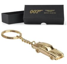 ⚡RARE⚡007 JAMES BOND Aston Martin DB5 Keychain Keyring *BRAND NEW* GOLD EDITION picture