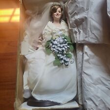 Danbury Mint Princess Diana Bride Doll Collectible picture