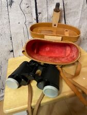 Vintage Puritan Binoculars in Leather Case - 8 x 30 - Made in Japan picture