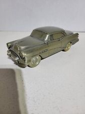 VINTAGE BANTHRICO 1954 BUICK ROADMASTER GOLD CAR METAL BANK New Condition NO Box picture
