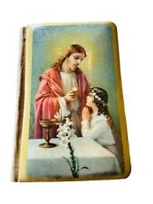 Vintage 1940 Pocket Bible With Inscription Catholic Book picture