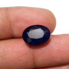 Outstanding Blue Sapphire Oval Shape 8.75 Crt Faceted Natural Loose Gemstone picture
